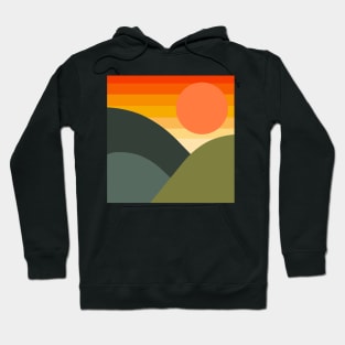 Minimalist Sunset Hoodie